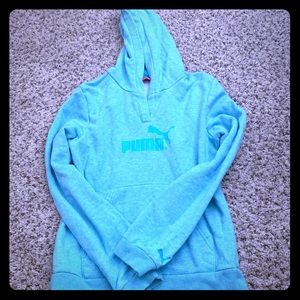 PUMA BLUE HOODIE